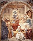 My Birth Paintings - Birth of Mary by Benozzo di Lese di Sandro Gozzoli